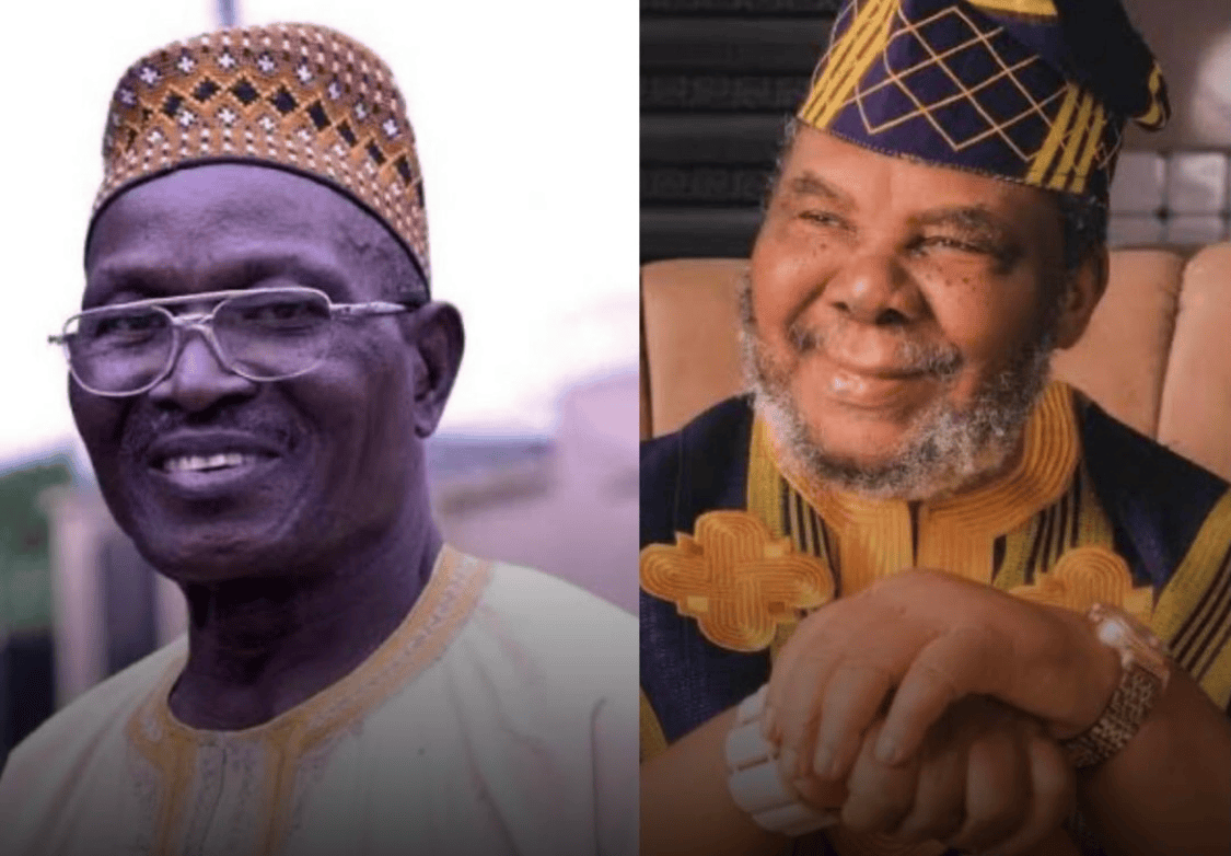 Veteran actor Kola Olaiya blasts Pete Edochie over Nollywood seniority claims, insisting theatre pioneers like Hubert Ogunde acted before Edochie was born.