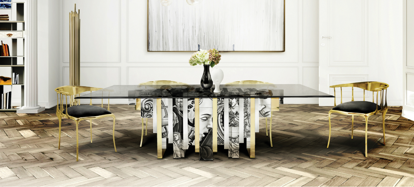 10 Dining Table Design Examples With The Most Unique Leg Structure