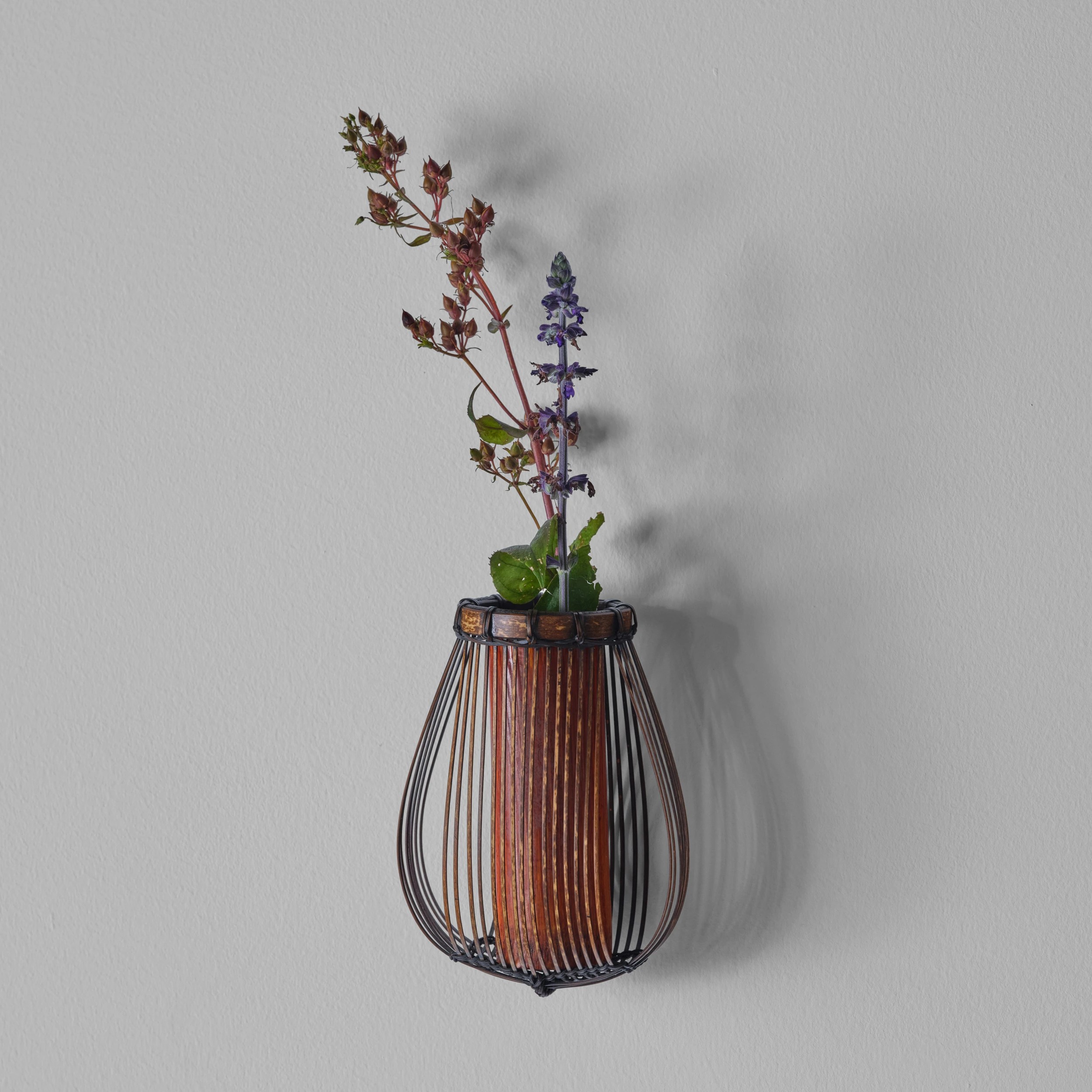 Firefly | Hanging Bamboo Wall Vase - Moderne Gallery