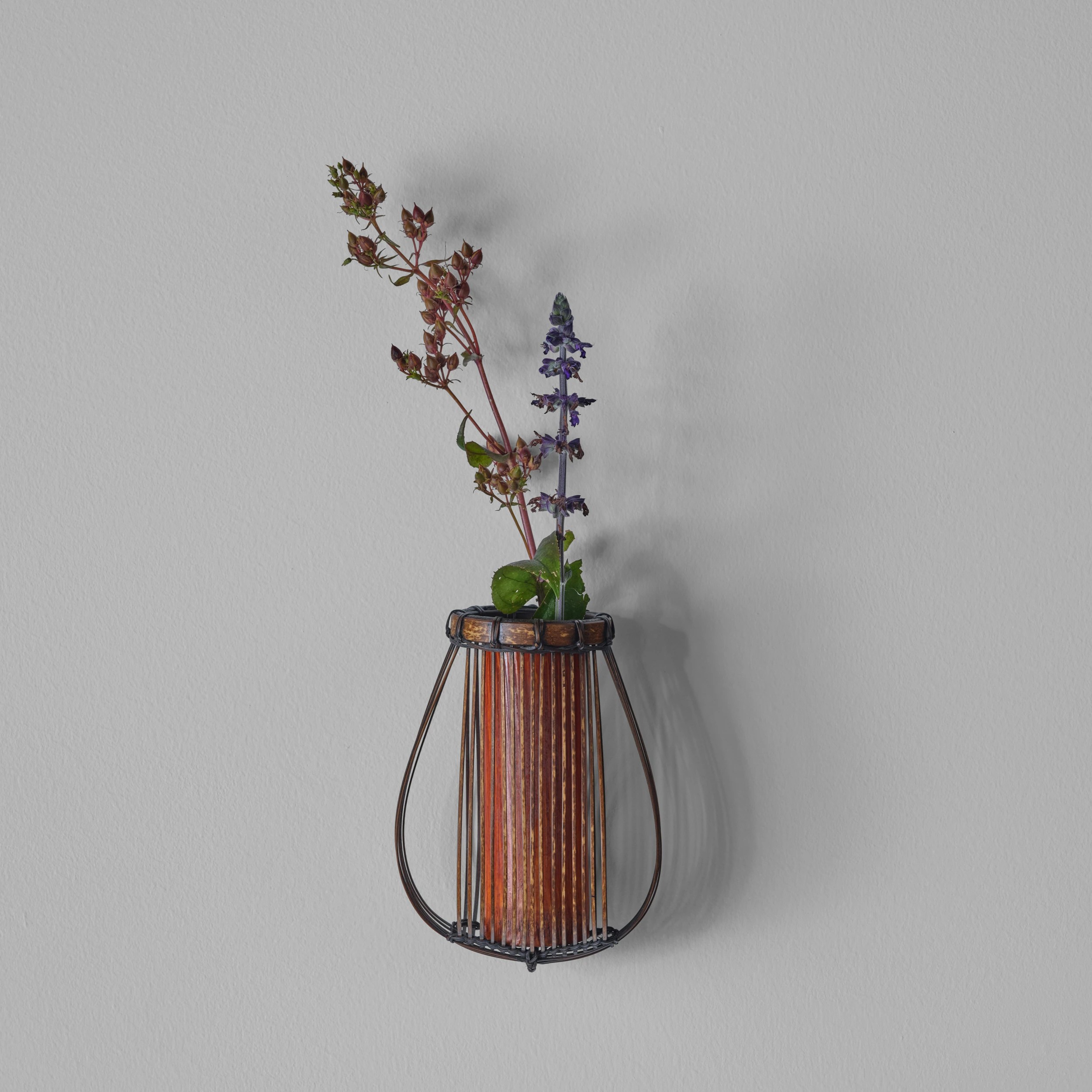 Firefly | Hanging Bamboo Wall Vase - Moderne Gallery