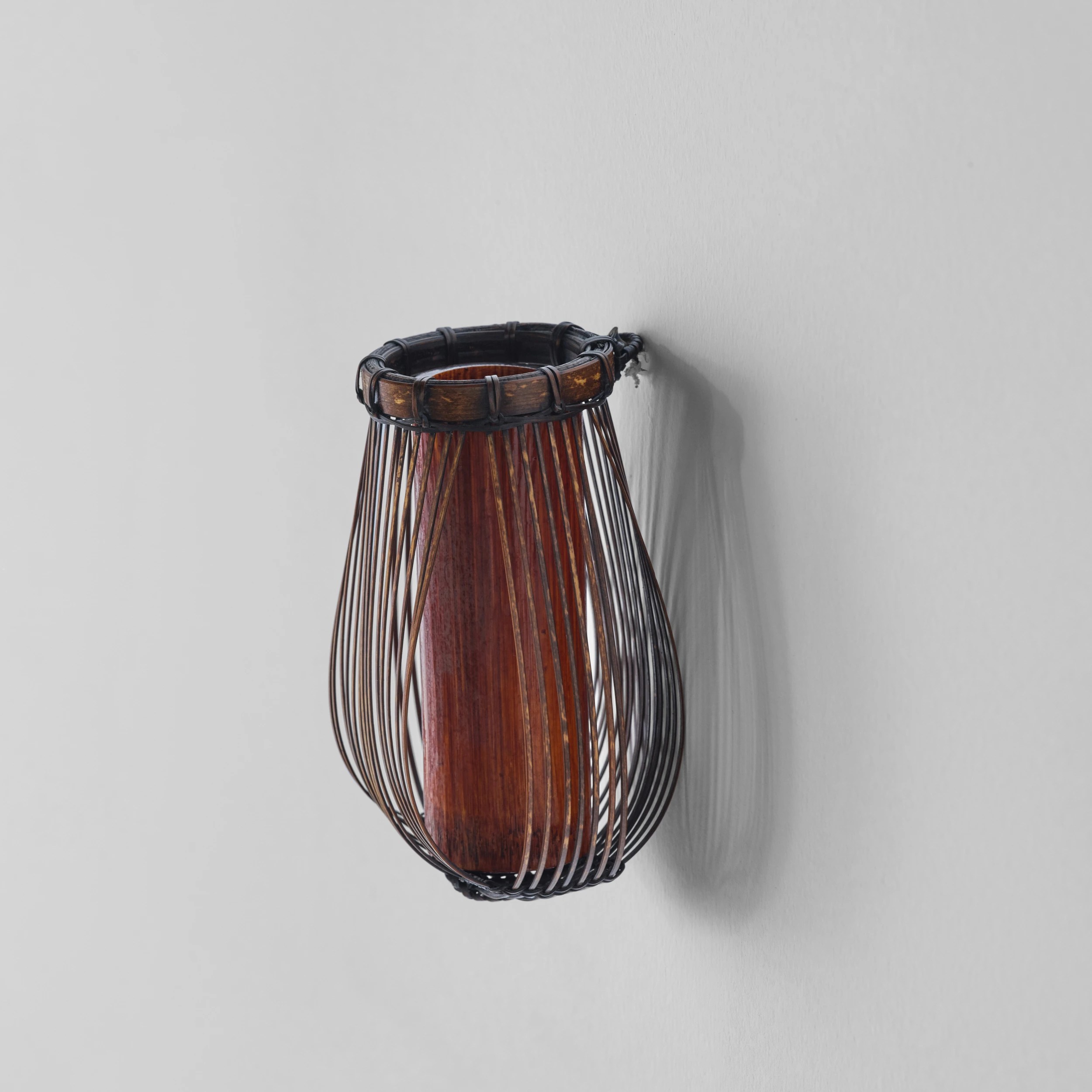 Firefly | Hanging Bamboo Wall Vase - Moderne Gallery