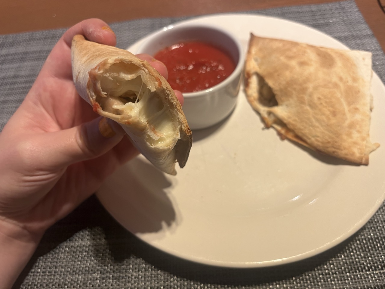 air fryer pizza pockets