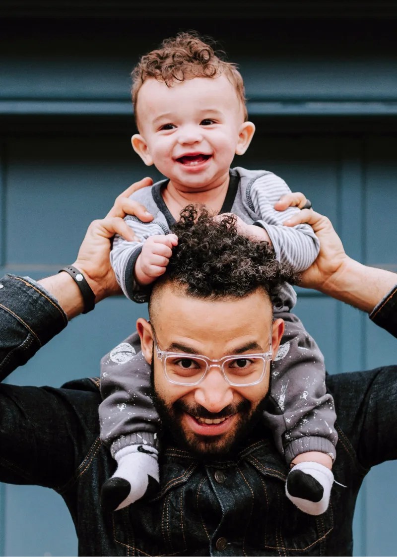 Why ModernMD? A young child playing happily with their father
