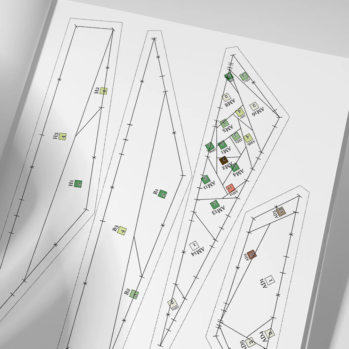 Spring Tree Quilt Pattern Modern Quilt Patterns