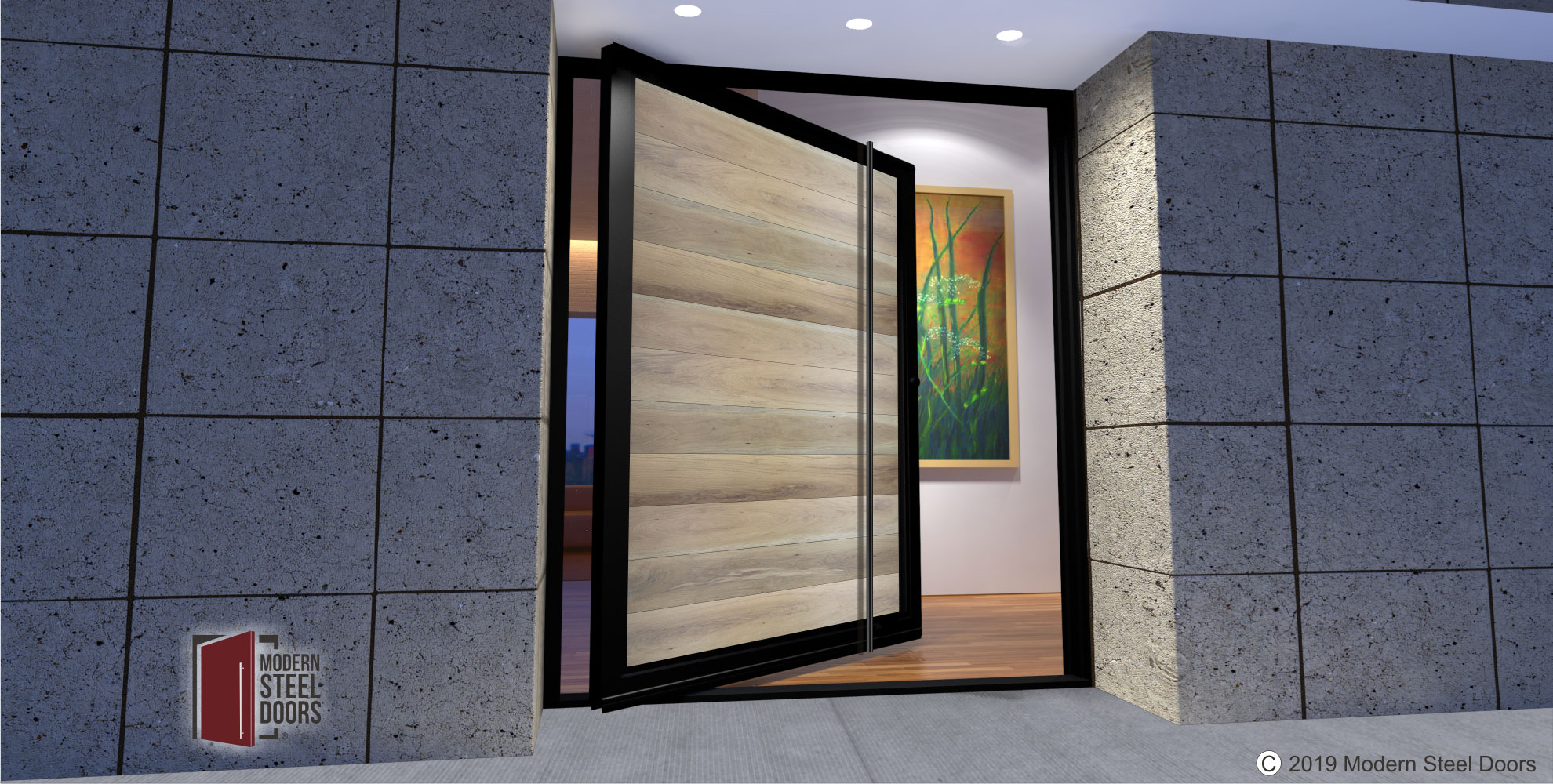 Full View Glass Front Door All Glass Exterior Door