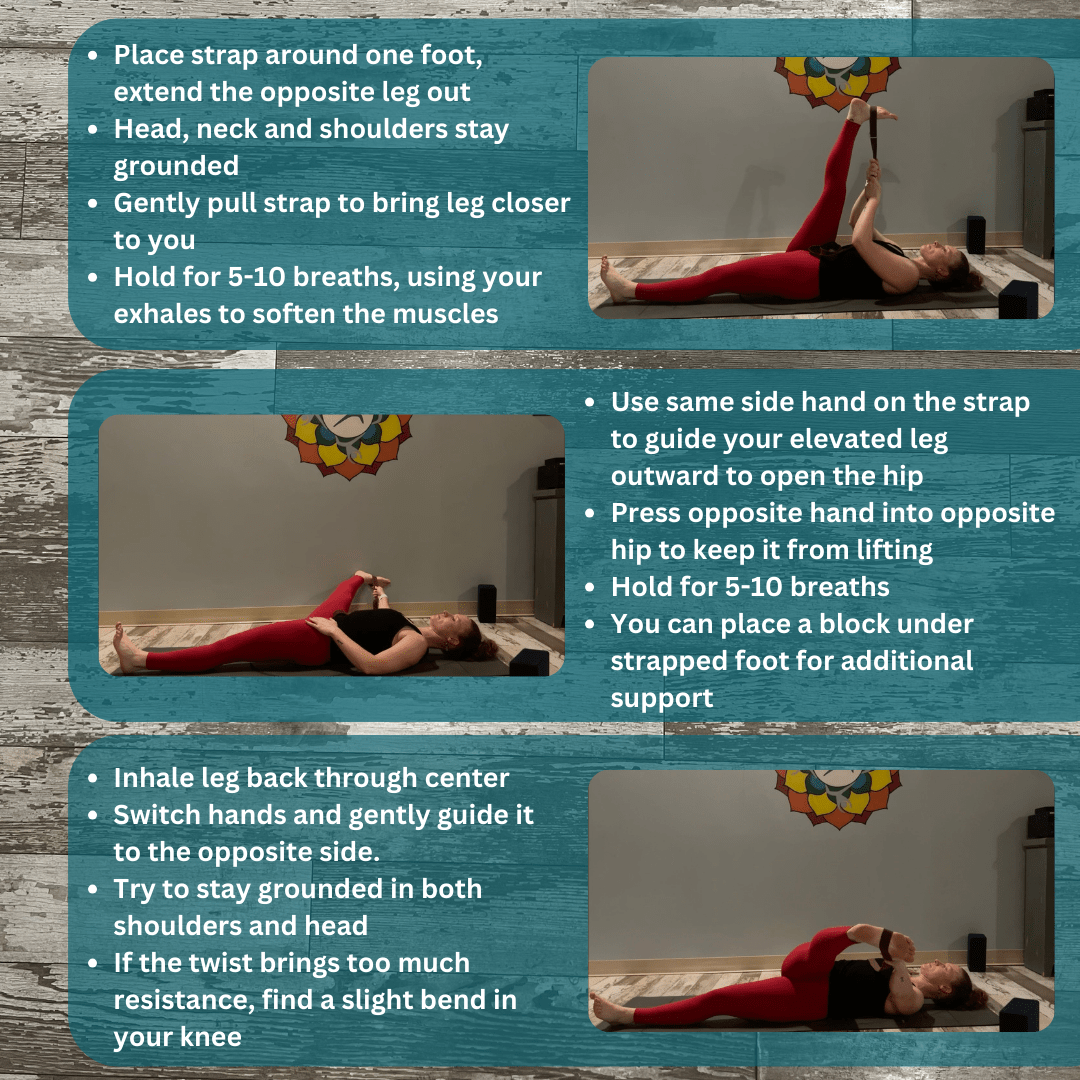 Half moon: ardha chandrasana