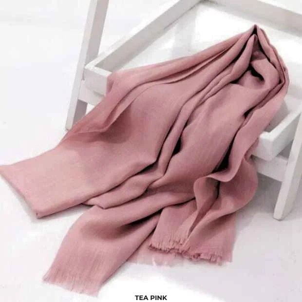 Turkish Hijab (XL) - Tea Pink