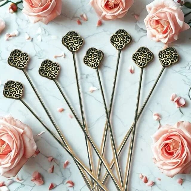 Metallic Hijab Pin