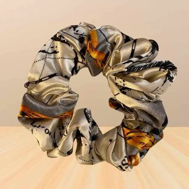 Scrunchies - Silken Twirly Ties