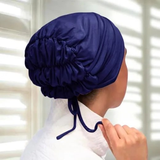 Bonnet Hijab Cap Ruched cap Chunn Hijab Cap Modify.pk