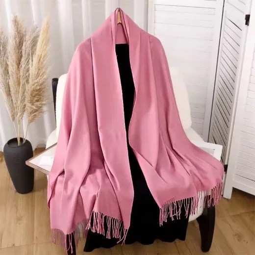 Premium cashmere hijab showing its plush, warm texture. Modify.pk