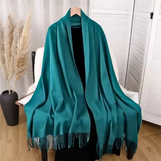 Premium cashmere hijab showing its plush, warm texture. Modify.pk