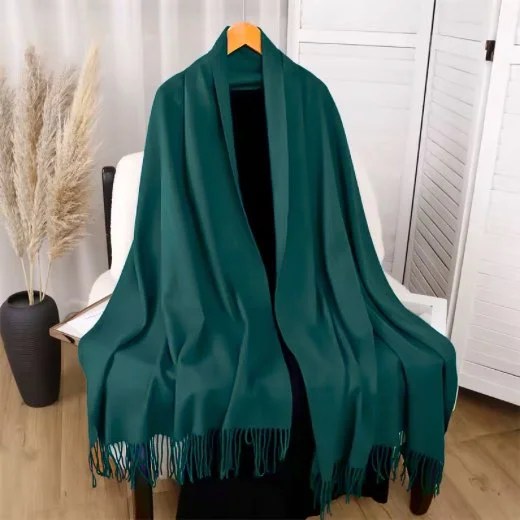 Premium cashmere hijab showing its plush, warm texture. Modify.pk