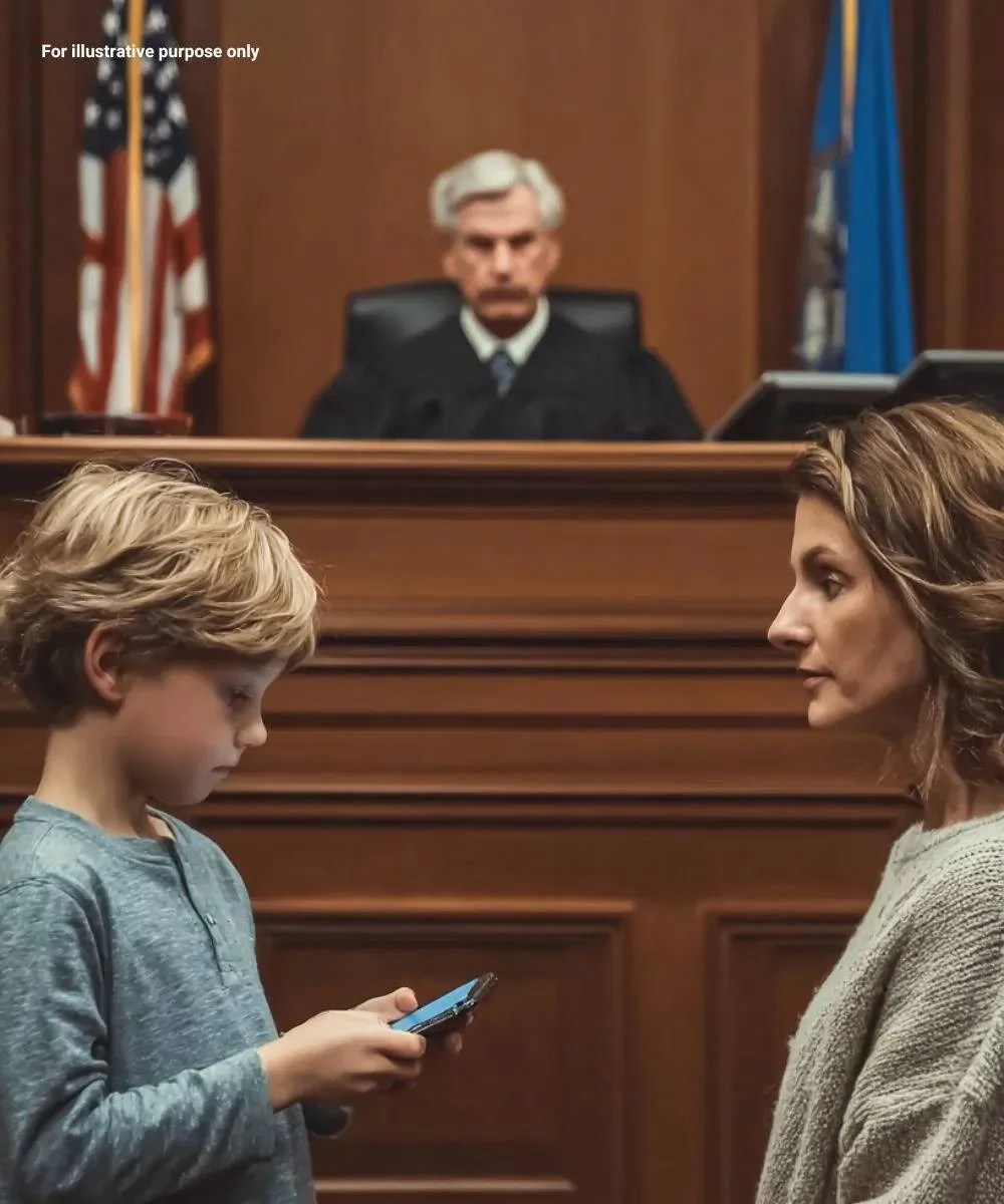 In court, my ex said, “my son wants to live with me.” the judge asked my son, “is that true?” my son stood up, pulled out his phone, and asked, “may I play the recording from last night?” the judge froze. - Fecoya.co.uk