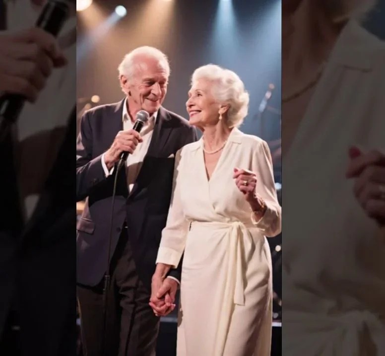 His Hands are Wrinkled, His Voice is Old, But The Song He Sings for Her is Pure