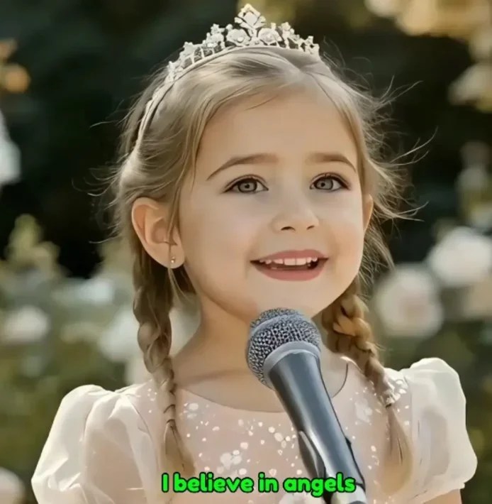 Sweet 5-Year-Old Sings Joyful Song at Wedding and Captures