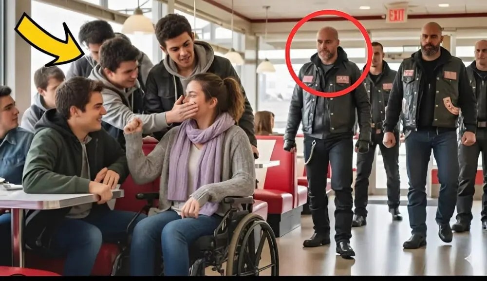 Teenagers bully a disabled girl in a diner — One hour later, everything changed