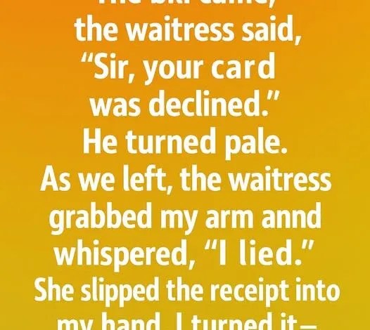 A Date to Remember, How a Simple Act of Kindness Changed