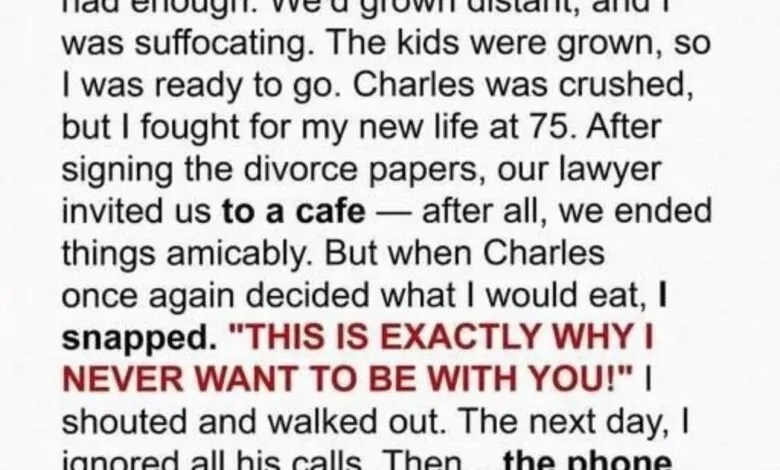 A Lifetime Together, Then One Choice Changed Everyth!ng