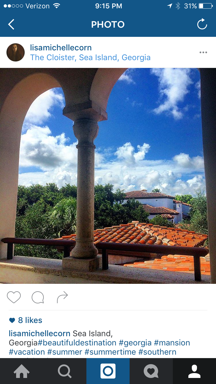 The view from our room