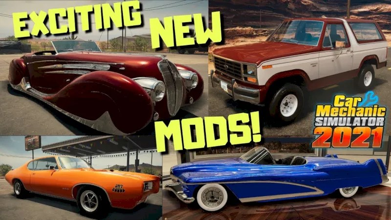 Car Mechanic Simulator MODs How to Install.