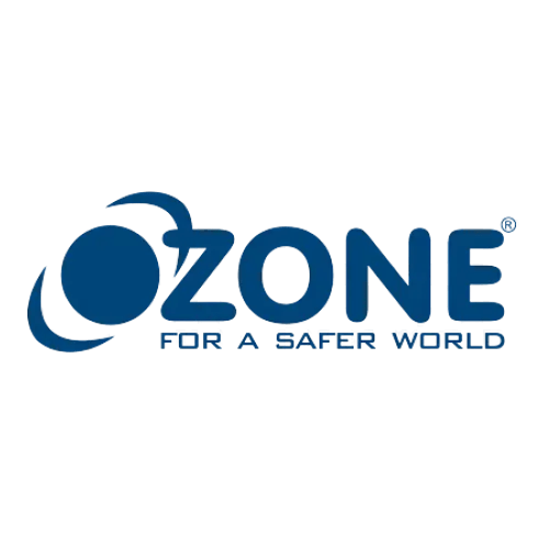 Ozone hardware logo — premium Indian kitchen fittings used in DSI kitchens — trusted strength and smooth operation for modern modular kitchens in Gurgaon and Noida”