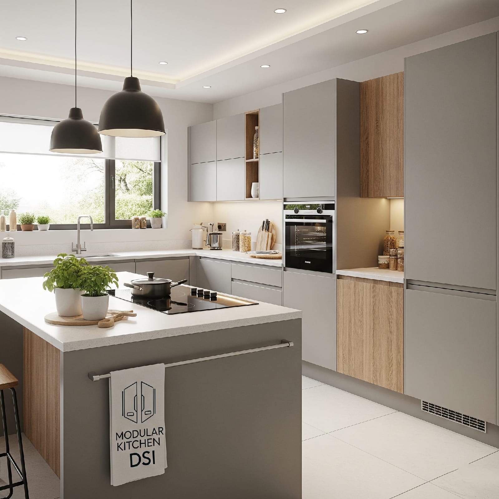 Cluttered and inefficient kitchen