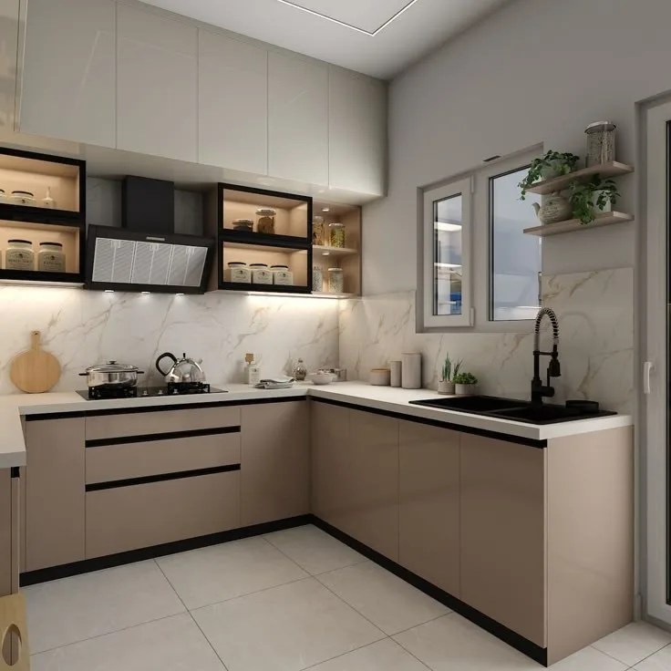 3D design modular kitchen near me