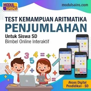 Bimbel Online SD - (3 Bulan) & Test Kemampuan Aritmetika Penjumlahan
