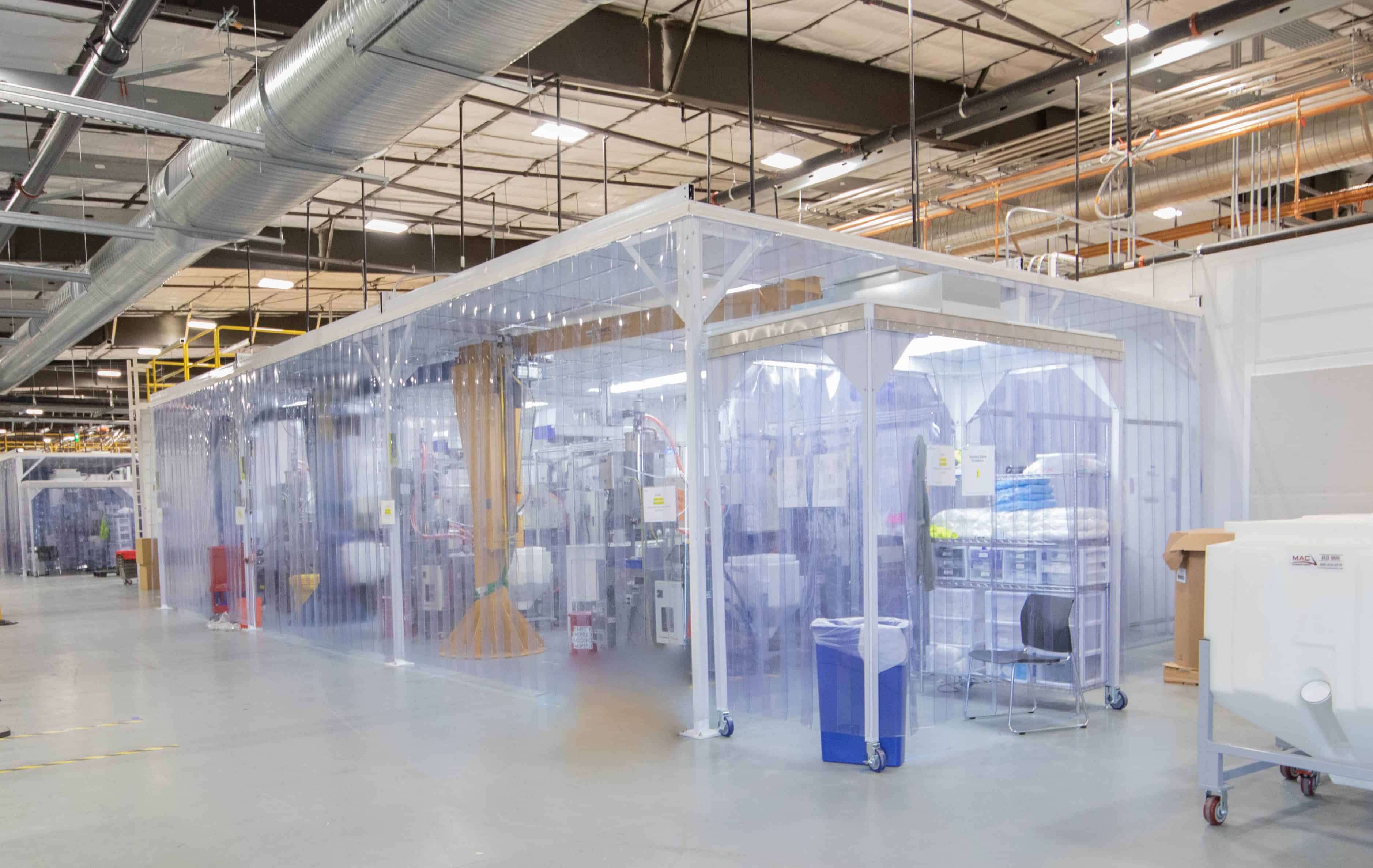 Modulus Cleanrooms Modular Softwall Cleanroom