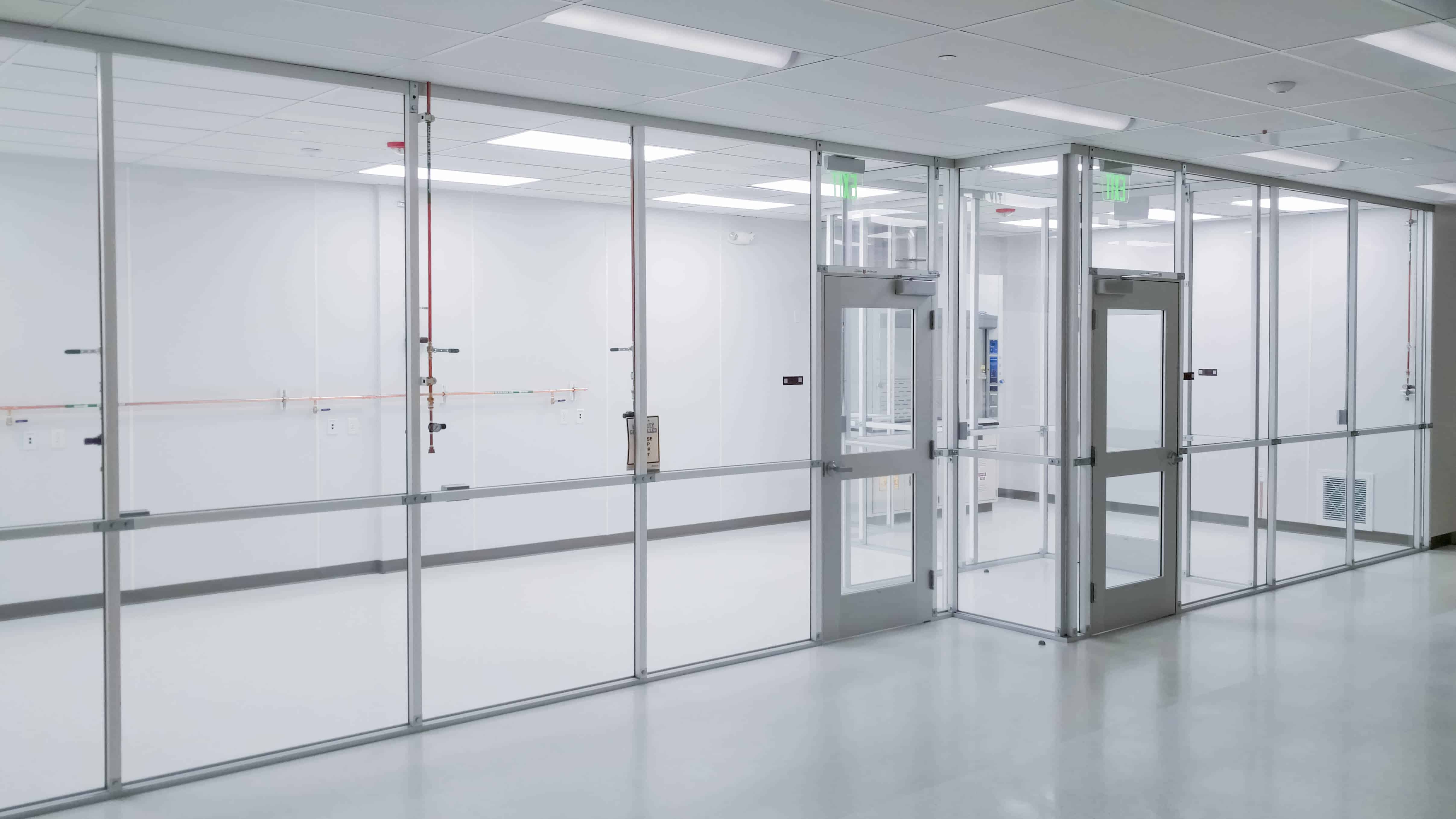 Modulus Cleanrooms Modular Cleanroom Hardwall Aluminum Frame