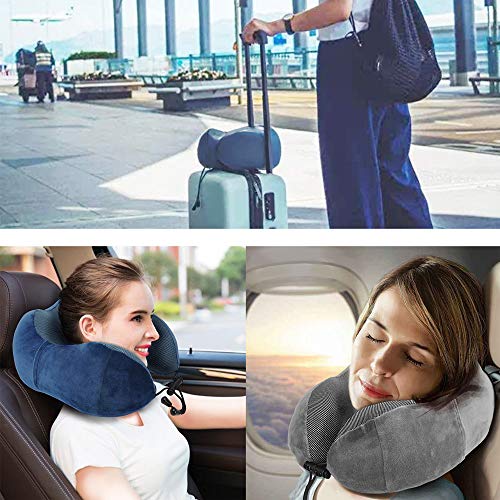 Der vorteil bei boxspringbett gegenüber einem normalen lattenrost ist, . LUXSURE Reisekissen Nackenkissen Weiches Memory Foam