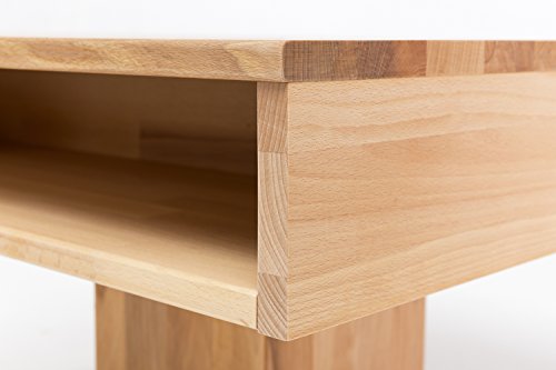 Mehr info · eckschreibtisch amadeo kernbuche massiv. Woodlive Massivholz Couchtisch quadratisch aus Kernbuche