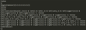 latextablecode