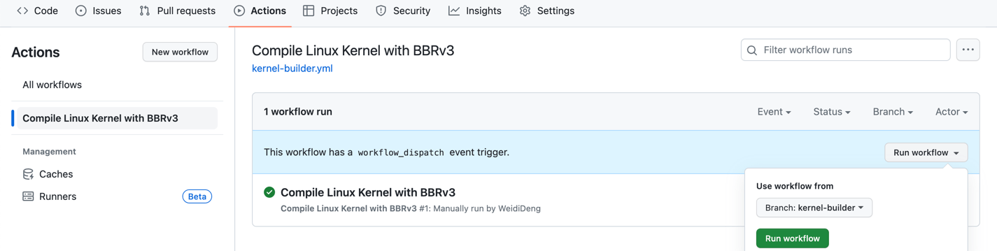 Using Github Actions To Build Linux Kernels | 萌え豚's Blog