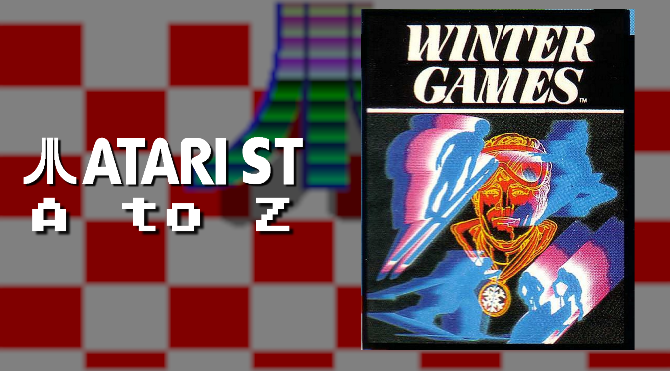 jeu atari st disquette winter games