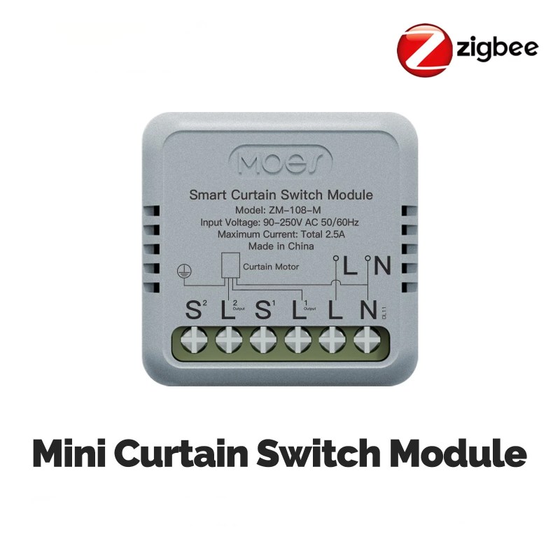 Zigbee Smart Curtain Switch Module Mini Design App Remote Control Moes - Sunset Backgrounds - Premium 4K Collection