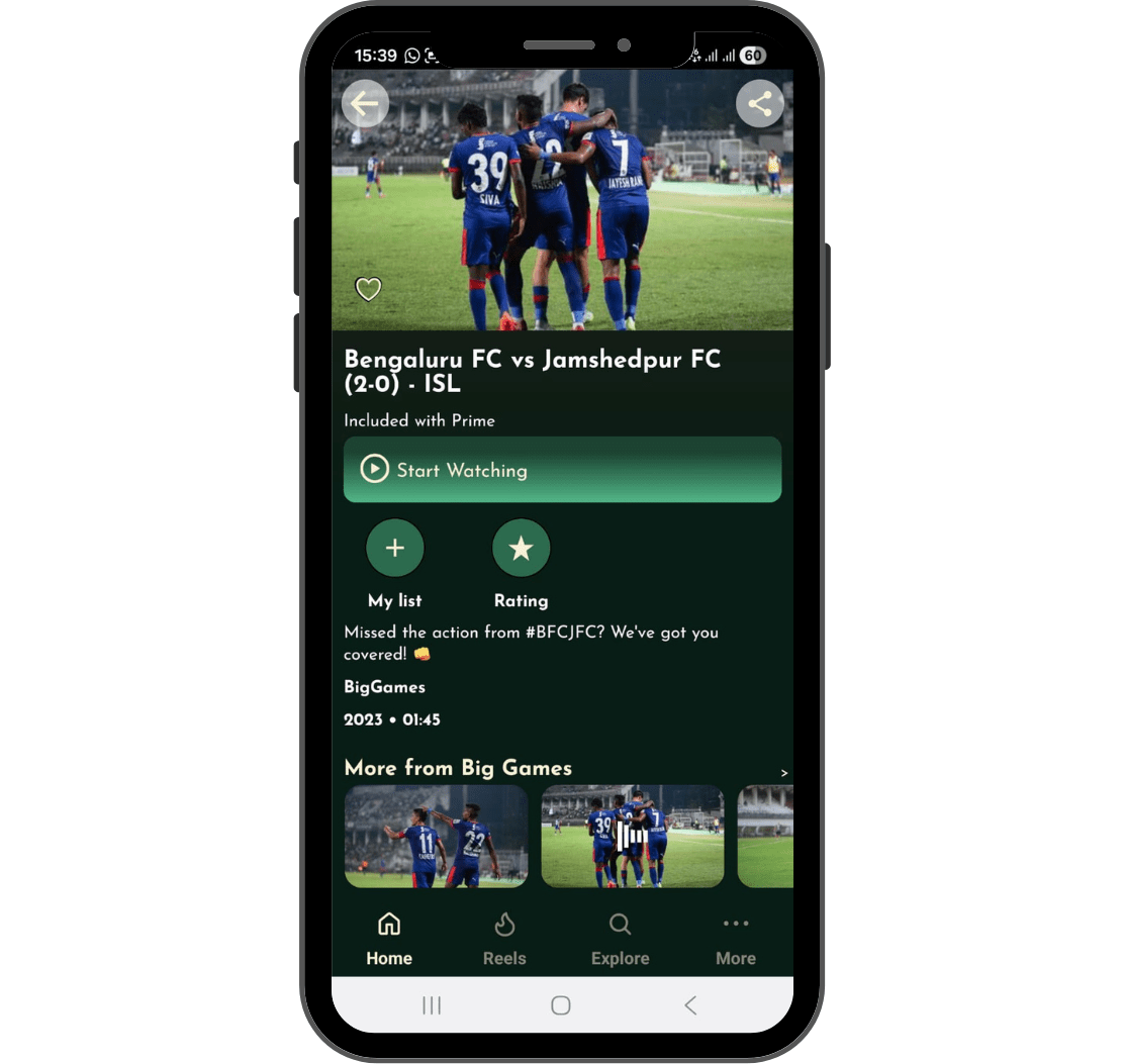 Long-form Video Module (VOD)