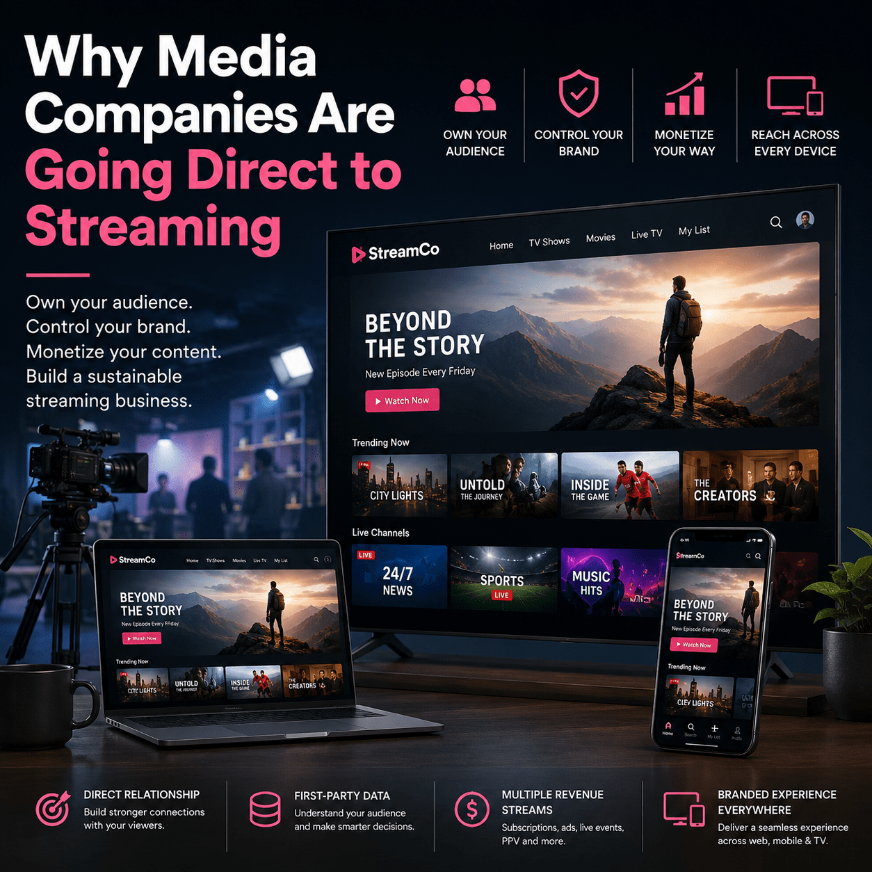 Why Media Companies Are Going Direct to Streaming
