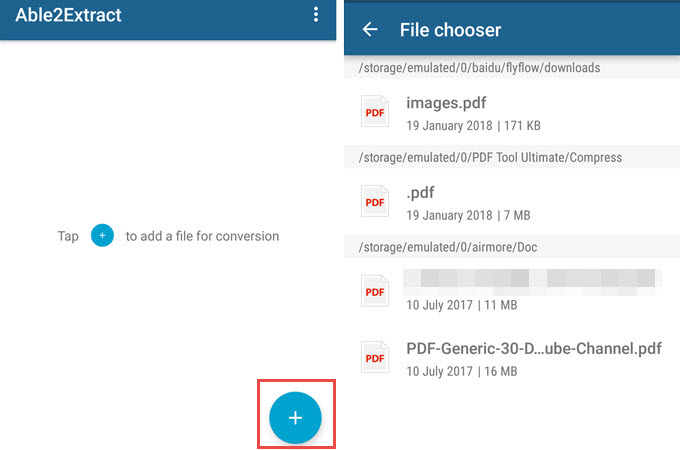 Convert PDF to Word via Able2Extract 01