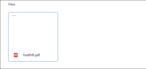 تم رفع ملف PDF في جوجل درايف