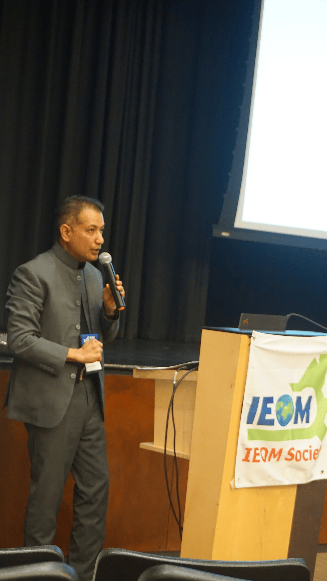 Presenting at the IEOM World Congress