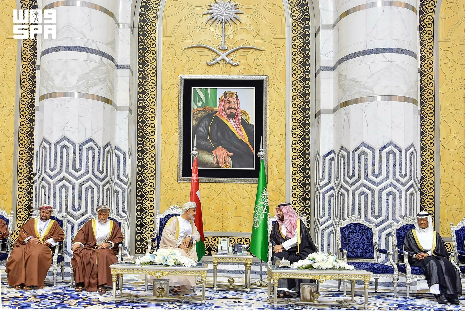arrival-of-sultan-of-oman-in-jeddah