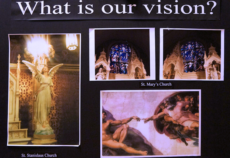 Photos presented at Tuesday's meeting