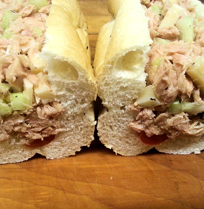 Tuna in Oil Sub. Photo provided