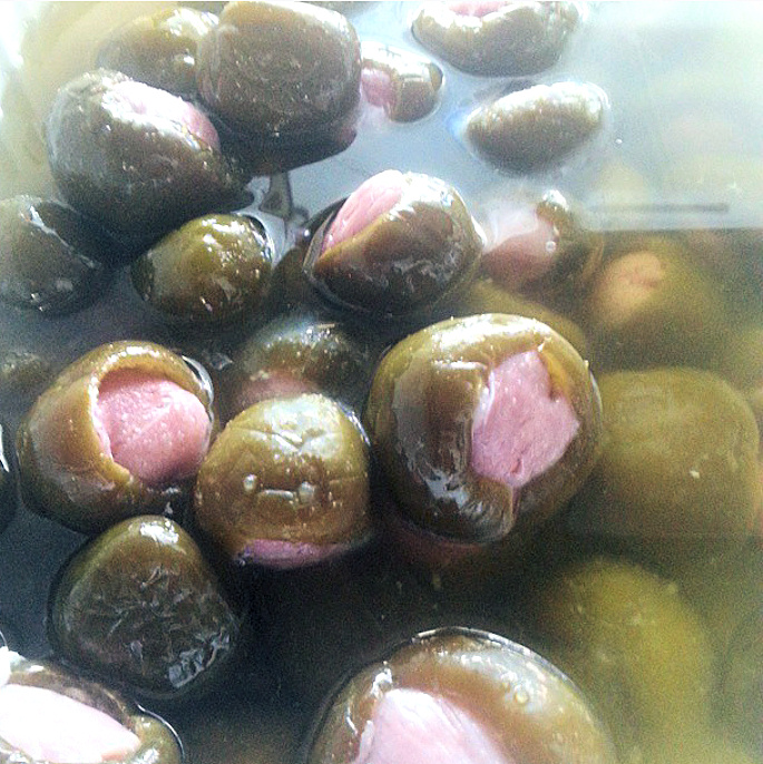 Prosciutto and Aged Provolone Stuffed Peppers. Photo provided