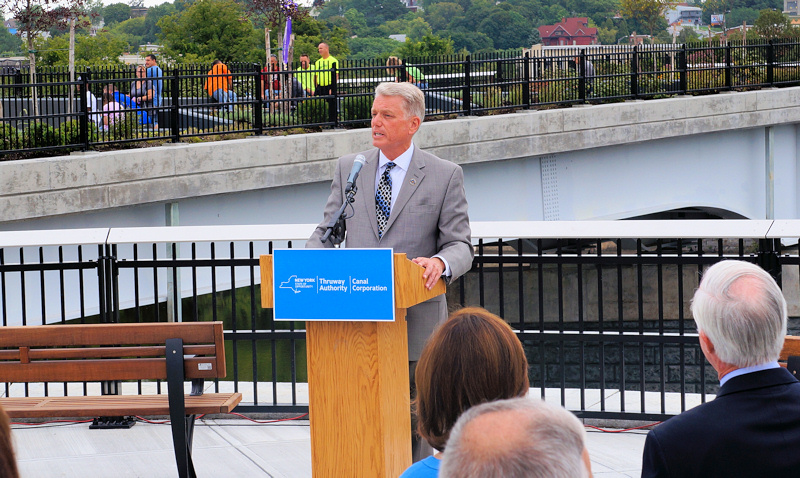 Brian Stratton, director of the Canal Corp