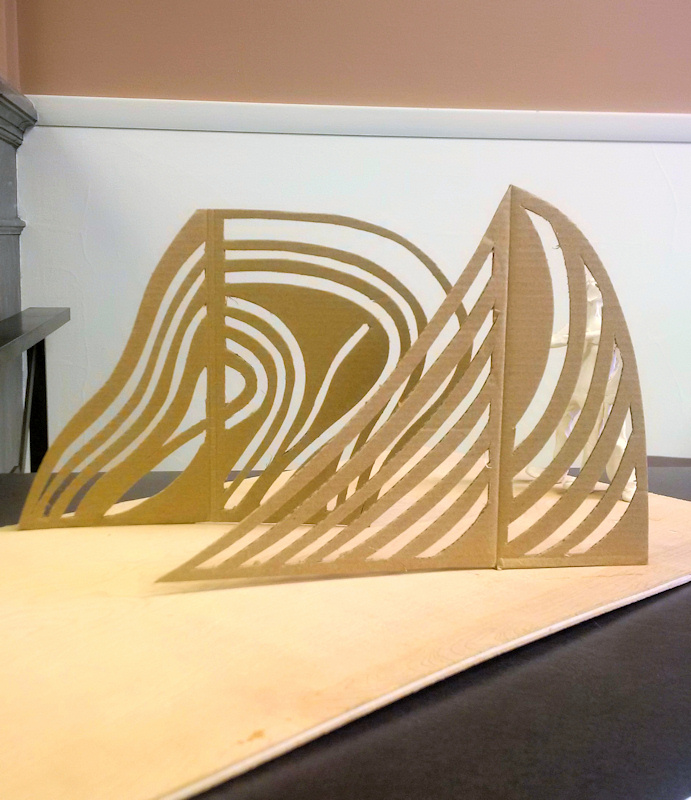 Conceptual mockup of Waterfall Gate