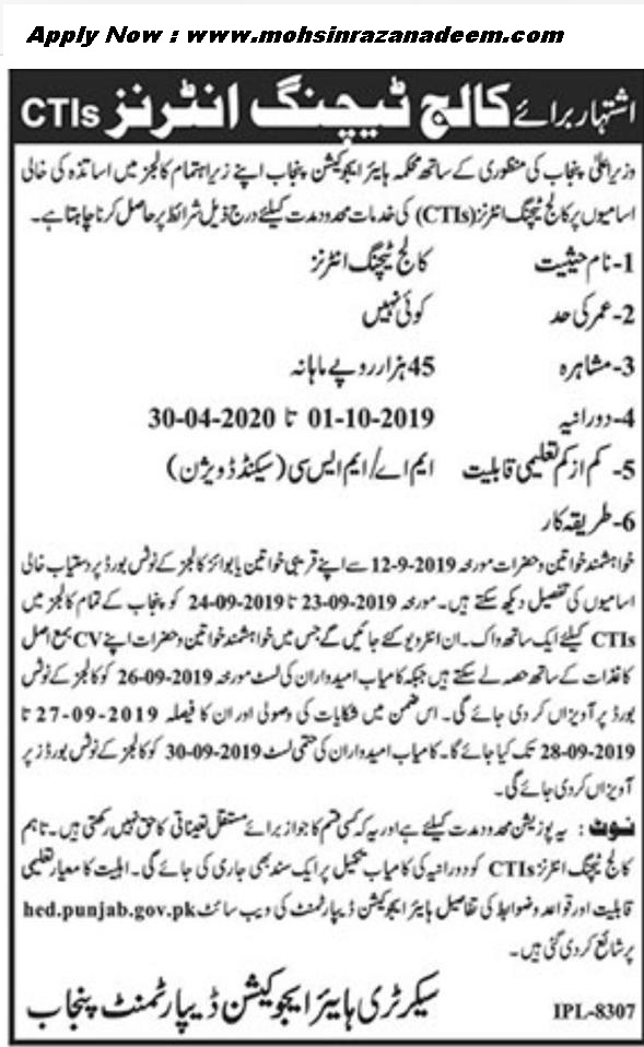 CTI Advertisement Published 2019