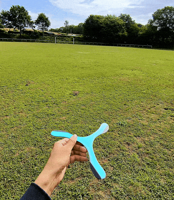 Aerodynamischer Koawing Bumerang – High-Performance Wurfsport-Gadget – Robust – Outdoor Spielzeug für Park & Strand